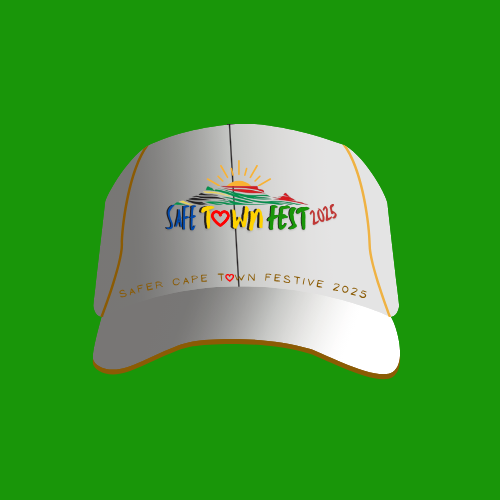 Safe Town Fest Peak Cap Yellow Stripe